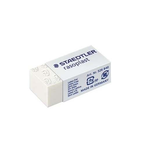 

Penghapus Staedtler Eraser 526 B40 Putih Kecil