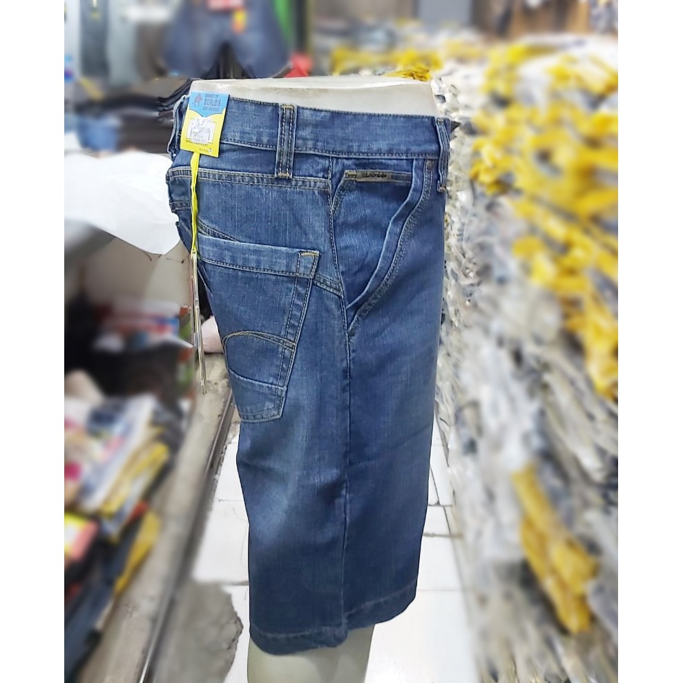 celana pendek pria jeans burlois / defect sale /burlois