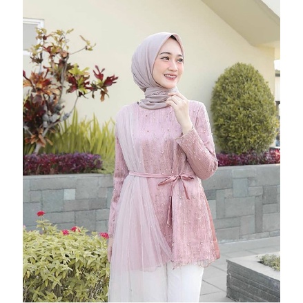 TERBARU  Tunik Wanita Baju Atasan Muslim Tunik Polos Remaja Import Terbaru Terlaris