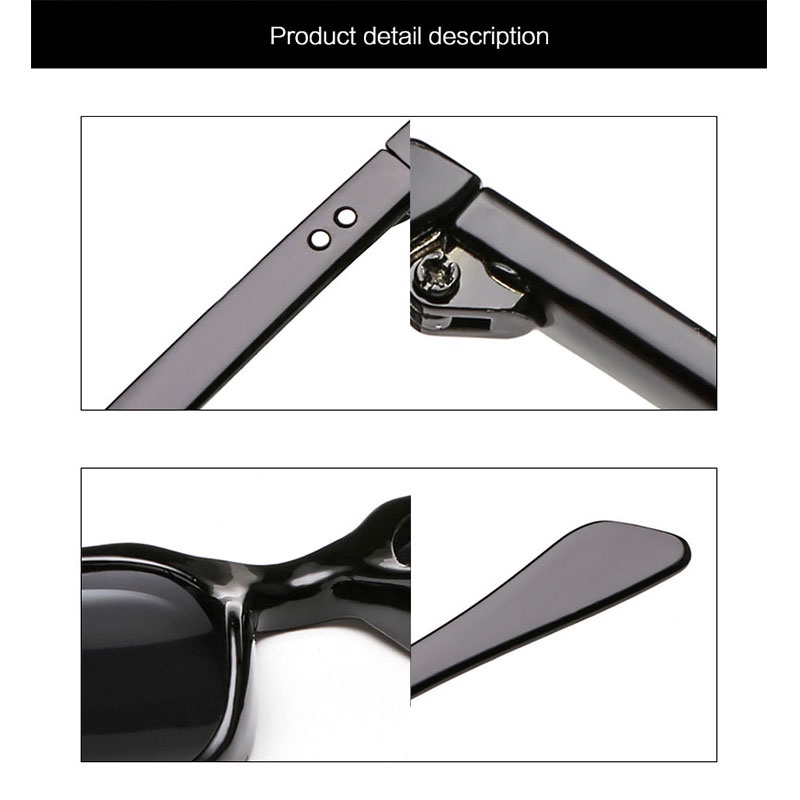 American Sunglasses Fashion Trend rice nail Sunglasses Men Women