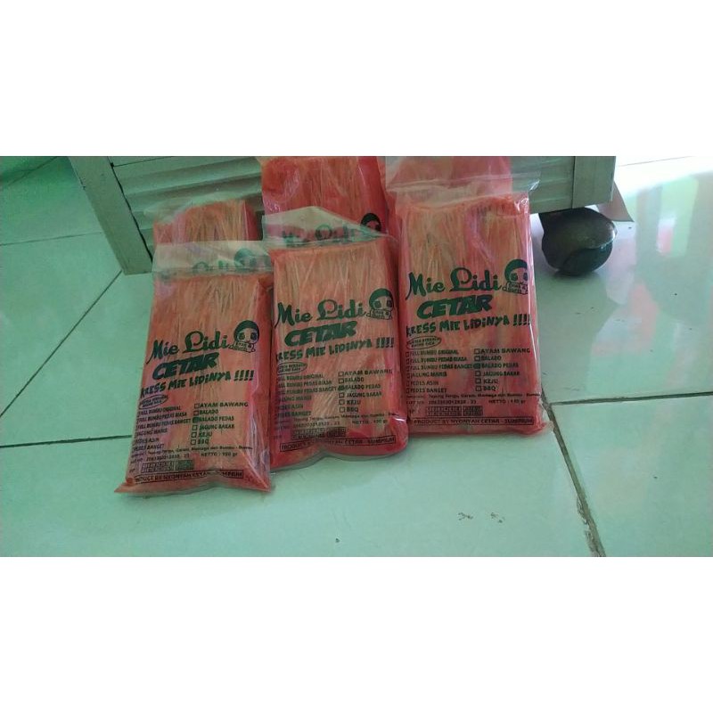 

mie lidi cetar by nyonyah cetar 20pcs free 1pcs