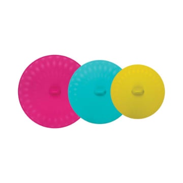 ACE JOIE SILICONE BOWL  Set 3 Pcs Tutup Mangkuk Silikon Tutup Anti Panas