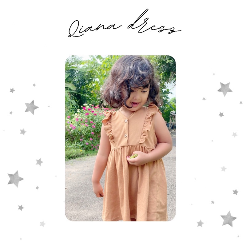Paket Kado Melahirkan &amp; Ulang Tahun Anak Cewek Qiana Dress Isian Lengkap Gratis Paper Bag