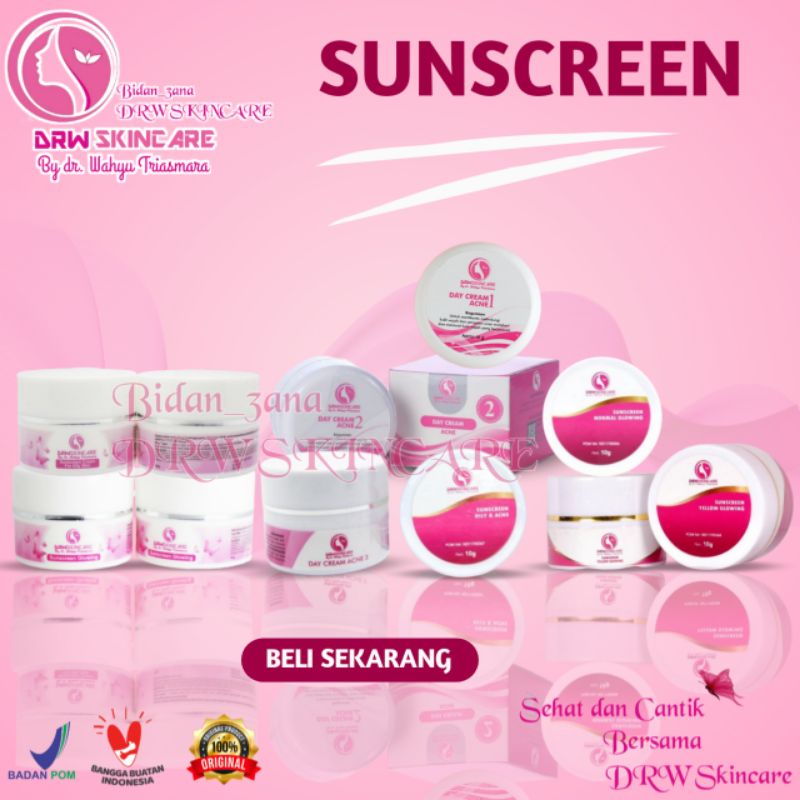 cream siang drw skincare / sunscreen drw skincare