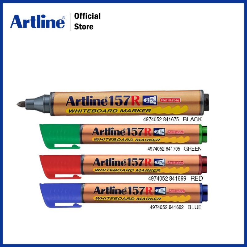 

Promo Artline Spidol Hitam EK-157 R Warna