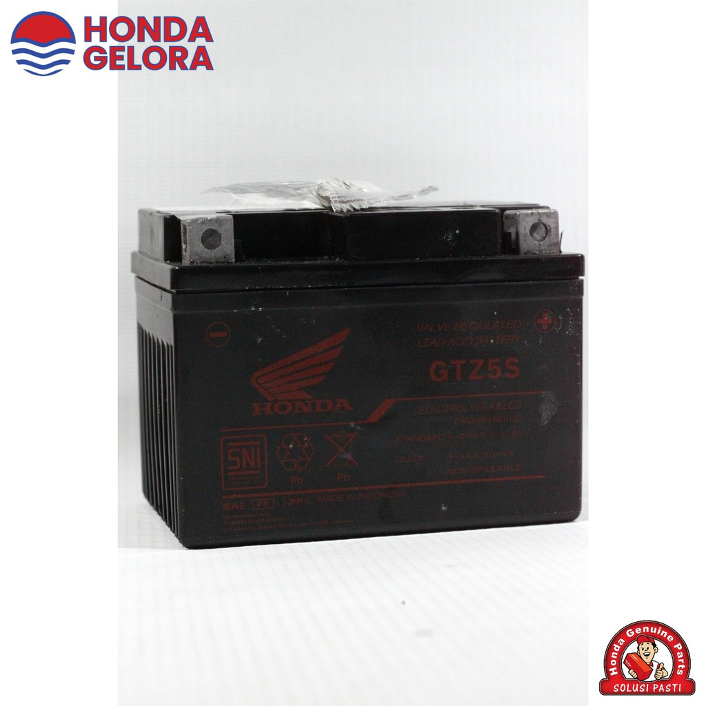 AKI KERING KERING GTZ 5 12 VOLT 5 AMPERE - BATTERY GTZ5S GS - ( 31500KPH881 )