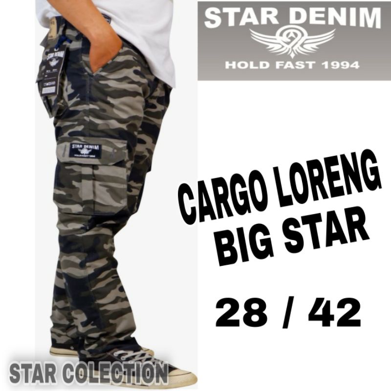 celana cargo pria panjang jumbo big size original