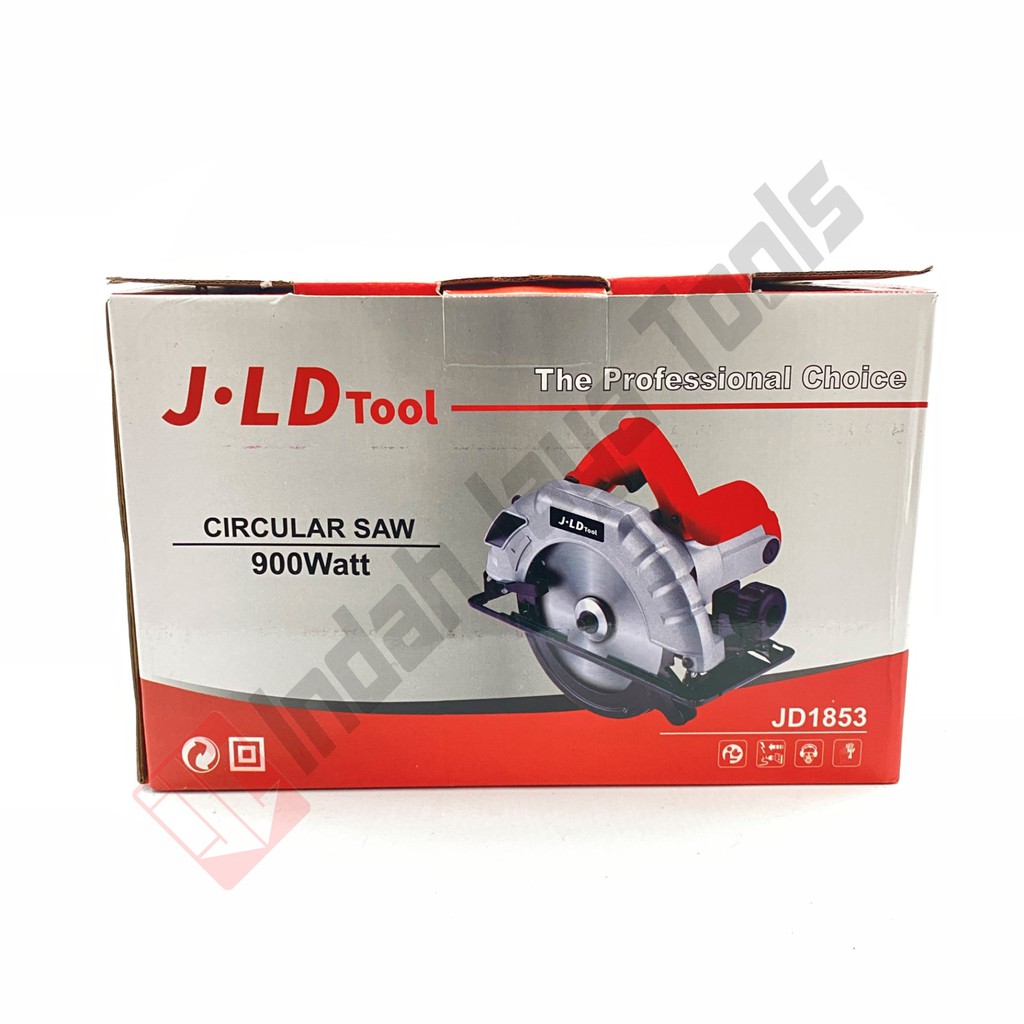 J.LD JD1853 Mesin Circular Saw 180 mm - Mesin Potong Gergaji Kayu 7 Inch