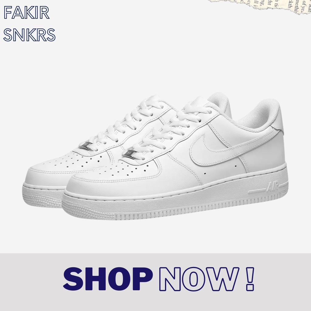 AIR FORCE 1 TRIPLE WHITE