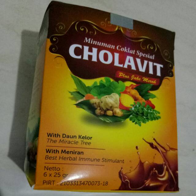 

CHOLAVIT - Minuman sehat rasa coklat anti Covid19