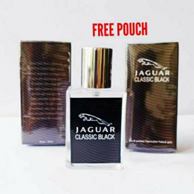 PARFUM PRIA MURAH,YANG DI SUKAI WANITA JAGUAR BLACK CLASSIC 30ML PARFUM PRIA TAHAN LAMA