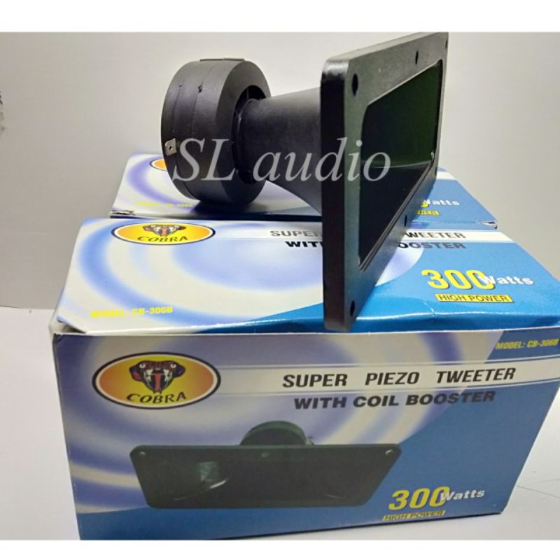 terlaris Tweeter Corong Horn Piezzo Cobra CB-306B / m9500 Tuiter twiter kotak murah