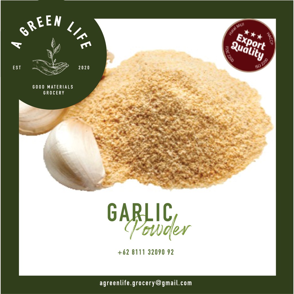 

Bawang Putih Bubuk (Garlic Powder) 250gr Export Quality