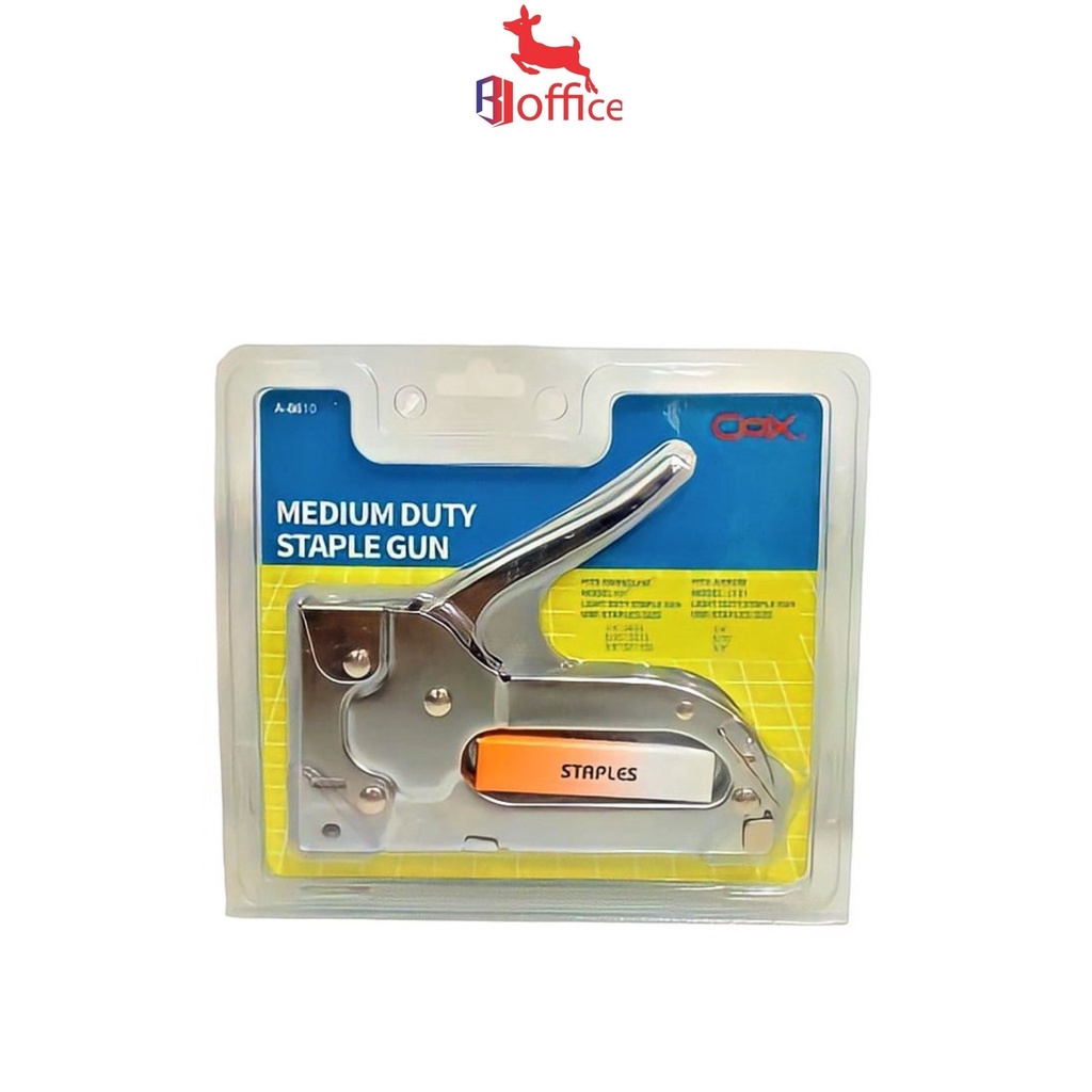 

Stapler Tembak Gun Tacker / Staples Gun / Staples Tembak / Stapler Gun Besi
