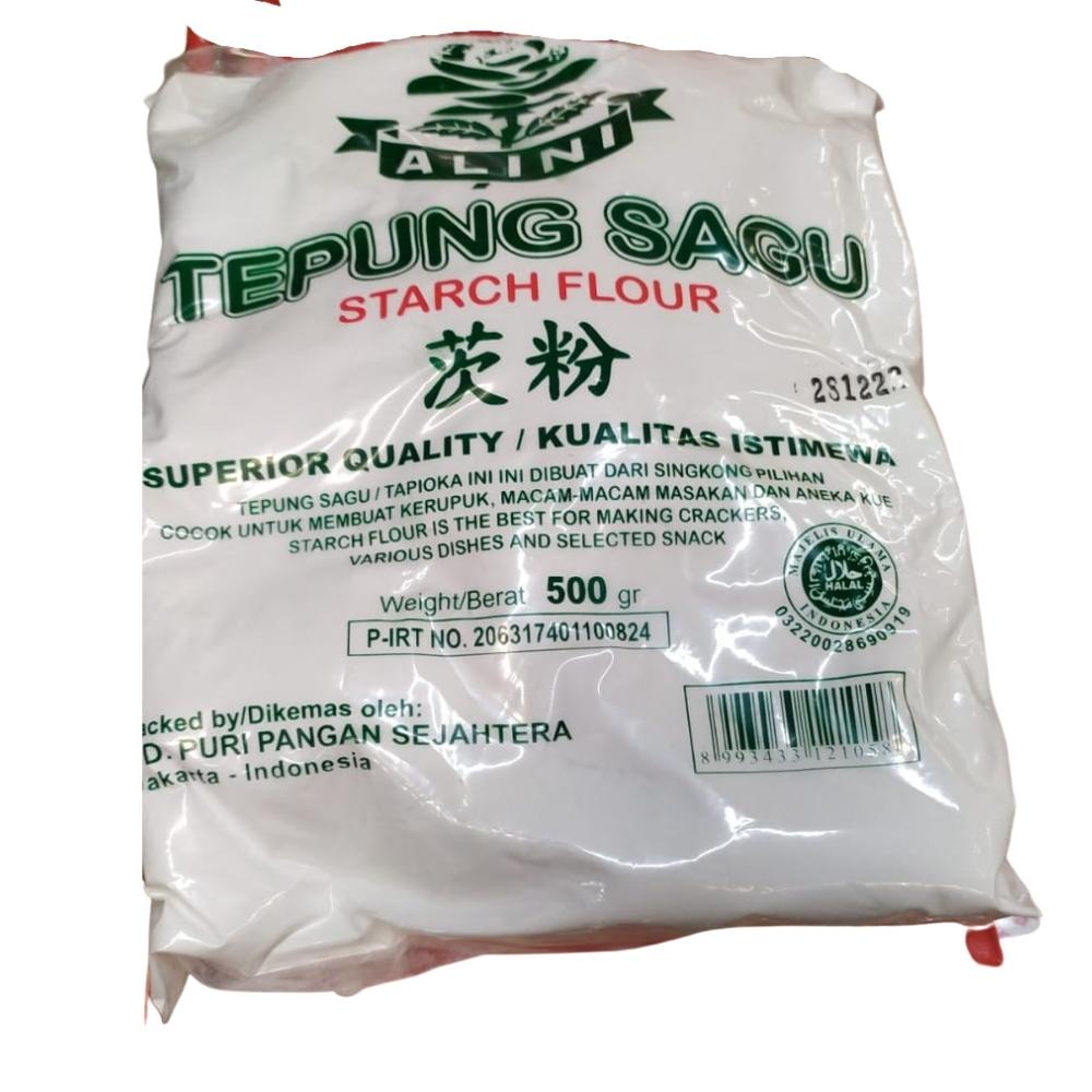 

Tepung Sagu Alini 500gr Starch Flour Bahan Membuat Kue Cake