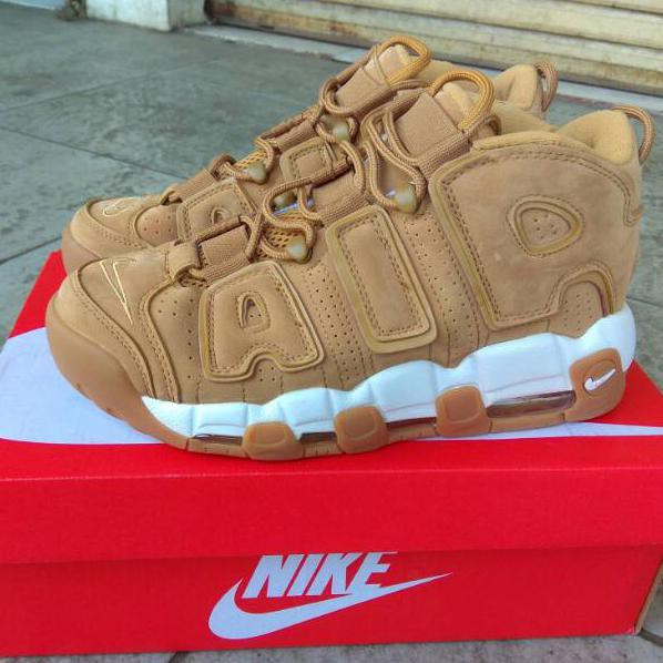 NIKE MORE UPTEMPO BROWN SUEDE - NIKE UPTEMPO MURAH SEPATU NIKE UPTEMPO MURAH SEPATU PRIA NIKE