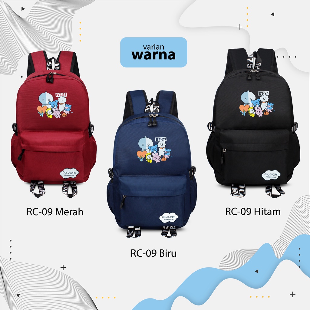 Tas Ransel Sekolah Tas Ransel Anak Laki-laki dan Perempuan Backpack Tas Punggung unisex - KREATIVO