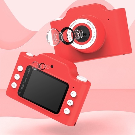 Christmas Gift / Santa Camera Kids / Kamera Anak / Selfie / 16 GB / 24 MP / Mainan Anak