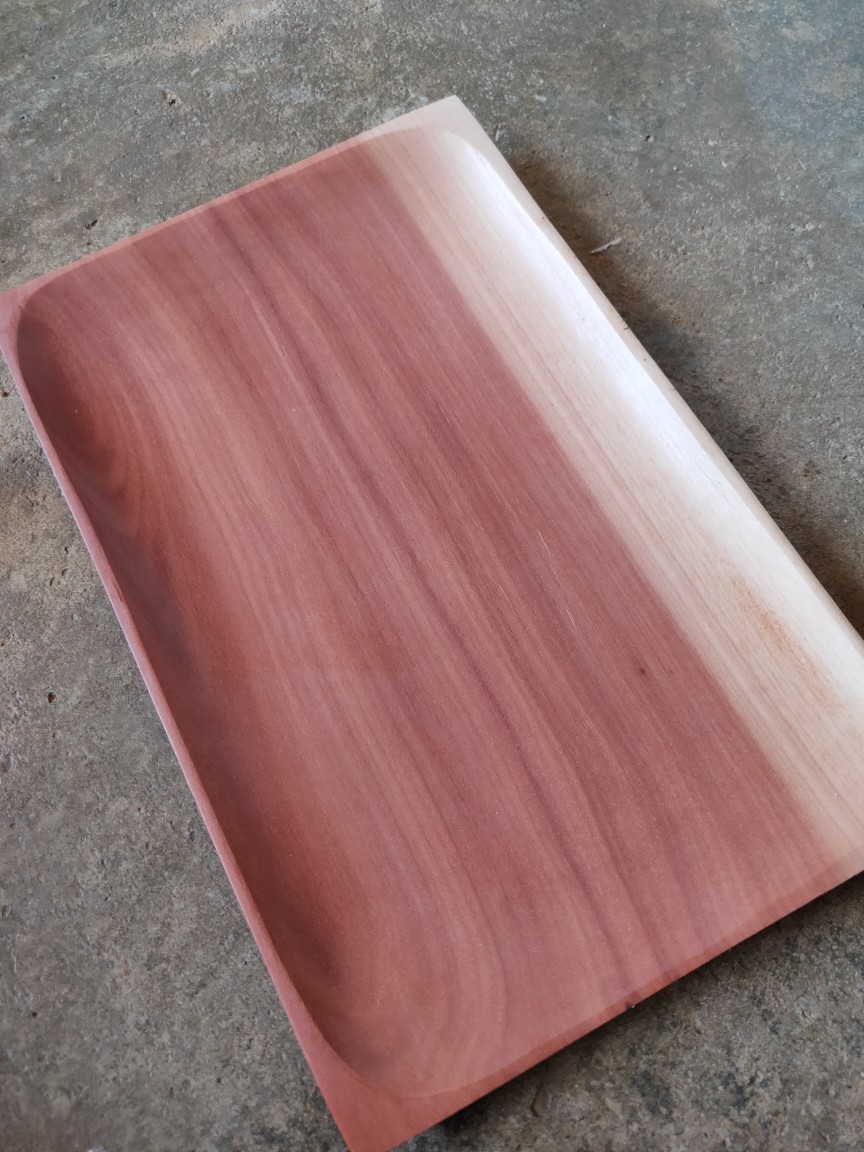 Piring Kayu Persegi Panjang