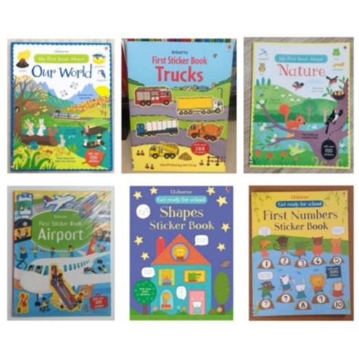 

[BISA COD] Buku stiker anak/ sticker book usborne import