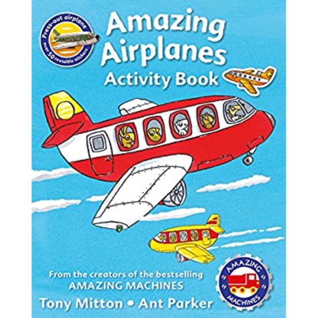 

Amazing Airplanes Activity Book