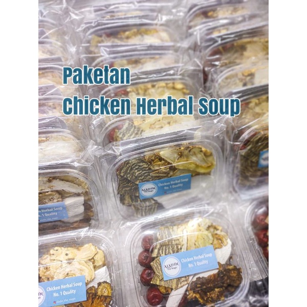 

Delicious and Healthy Chicken Herbal Soup