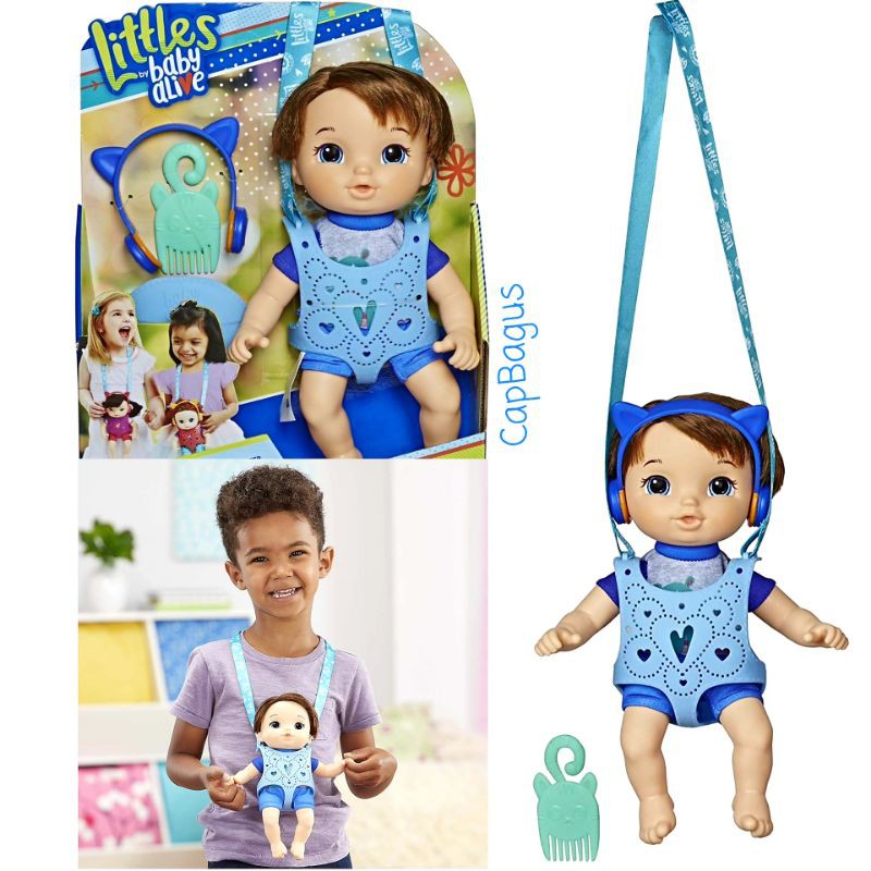 baby alive boy matteo blue shirt babyalive doll boneka
