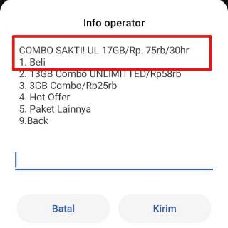 No CANTIK TSEL 11 digit dan SAKTI COMBO | Shopee Indonesia