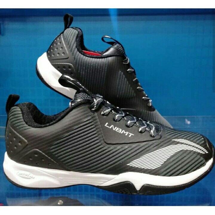 SEPATU BADMINTON LINING CLOUD ACE G8 085-5 DK.GREY/WHT