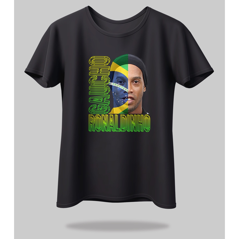 Kaos Ronaldinho Face