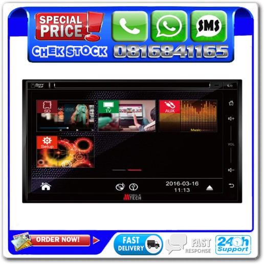 MTECH MM 8702 Head Unit Mobil