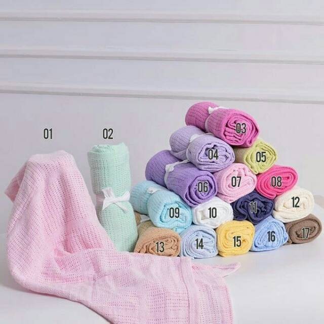 Selimut Bayi Rajut Cotton C140