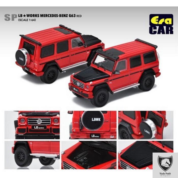 Era Car 1/64 Lbworks Mercedes-Benz G63 Red By Eastern