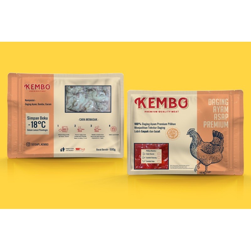 

Sei Ayam / daging ayam asap 200gr & 500gr