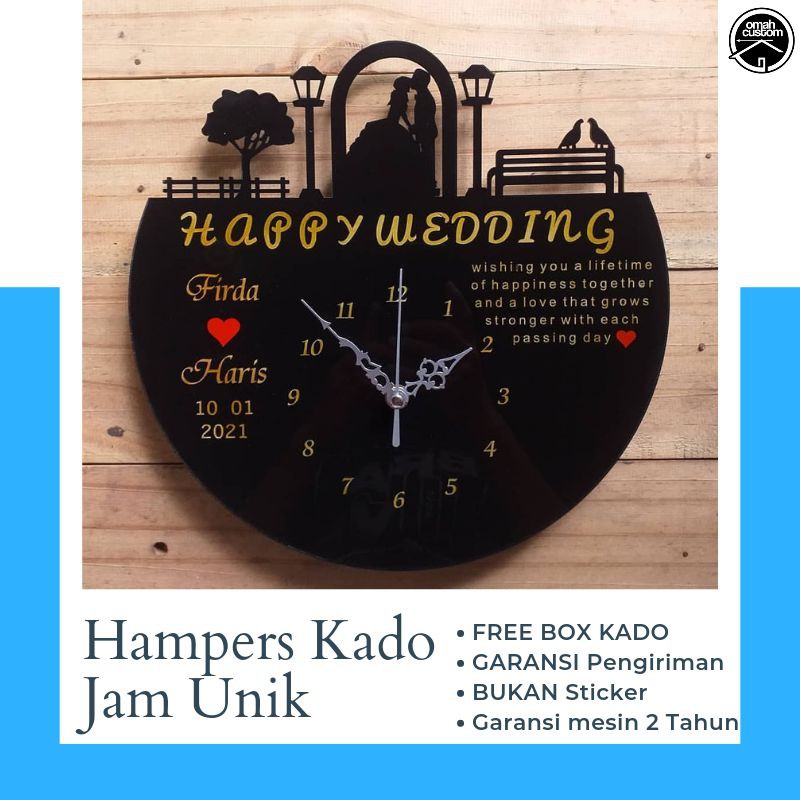 

Kado Nikah Unik Wedding Anniversarry Akrilik Free DESIGN CUSTOM Couple