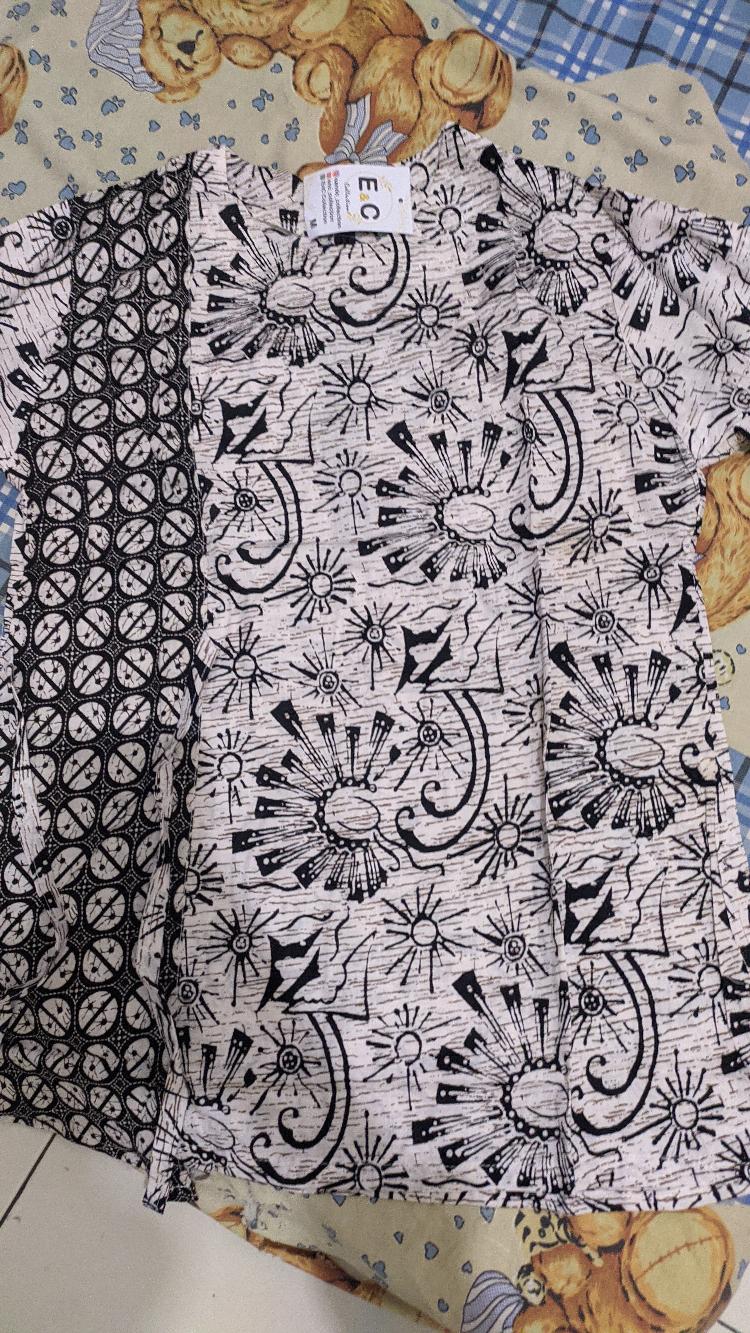 Batik Couple Coin Mentari – Blouse Batik Wanita – Hem / Kemeja Batik Pria - S-m-l-xl-xxl-3l-4l-5l