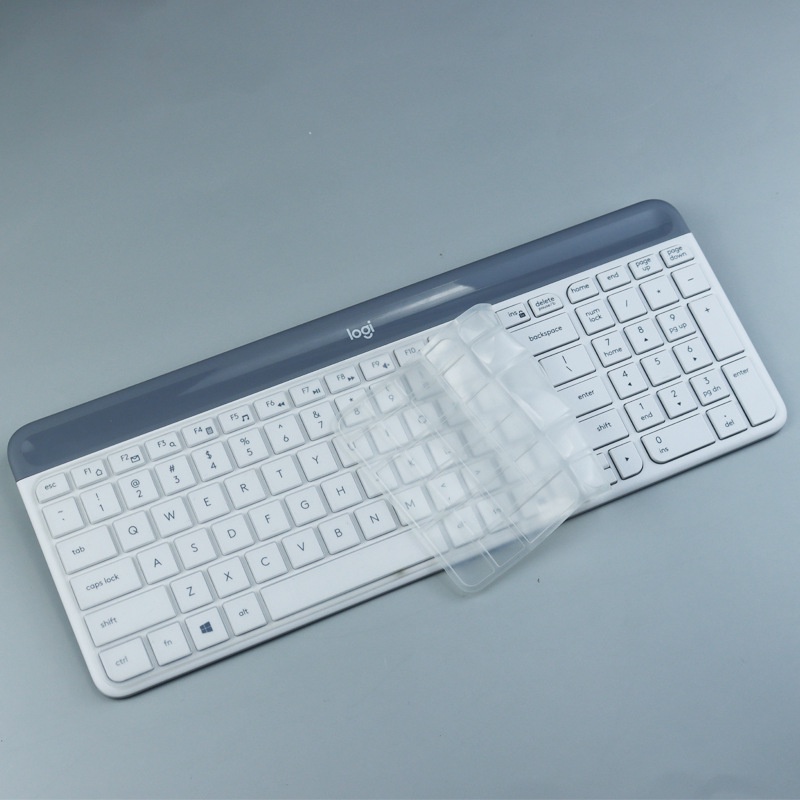 Cover Pelindung Keyboard Logitech MK470 K580 Bahan Silikon Motif Kartun