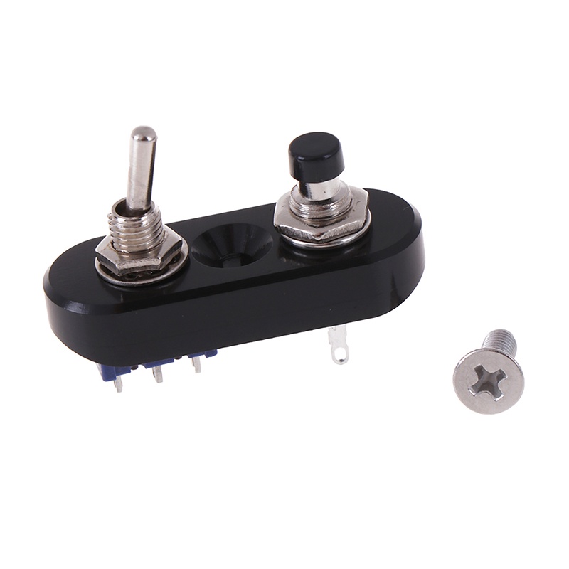 Deid Tombol Saklar on-off Lampu Sein / Klakson Bahan CNC Untuk Stang Motor