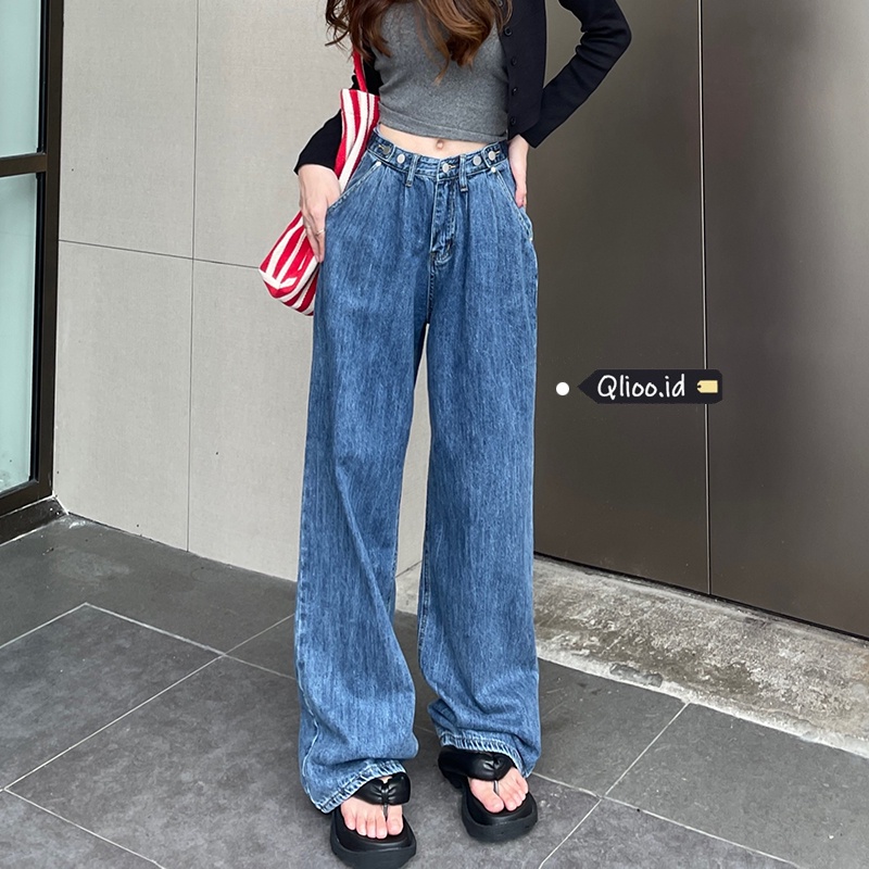 Jeans Wanita Kekinian Celana High Waist/celana jeans wanita/jeans anak perempuan