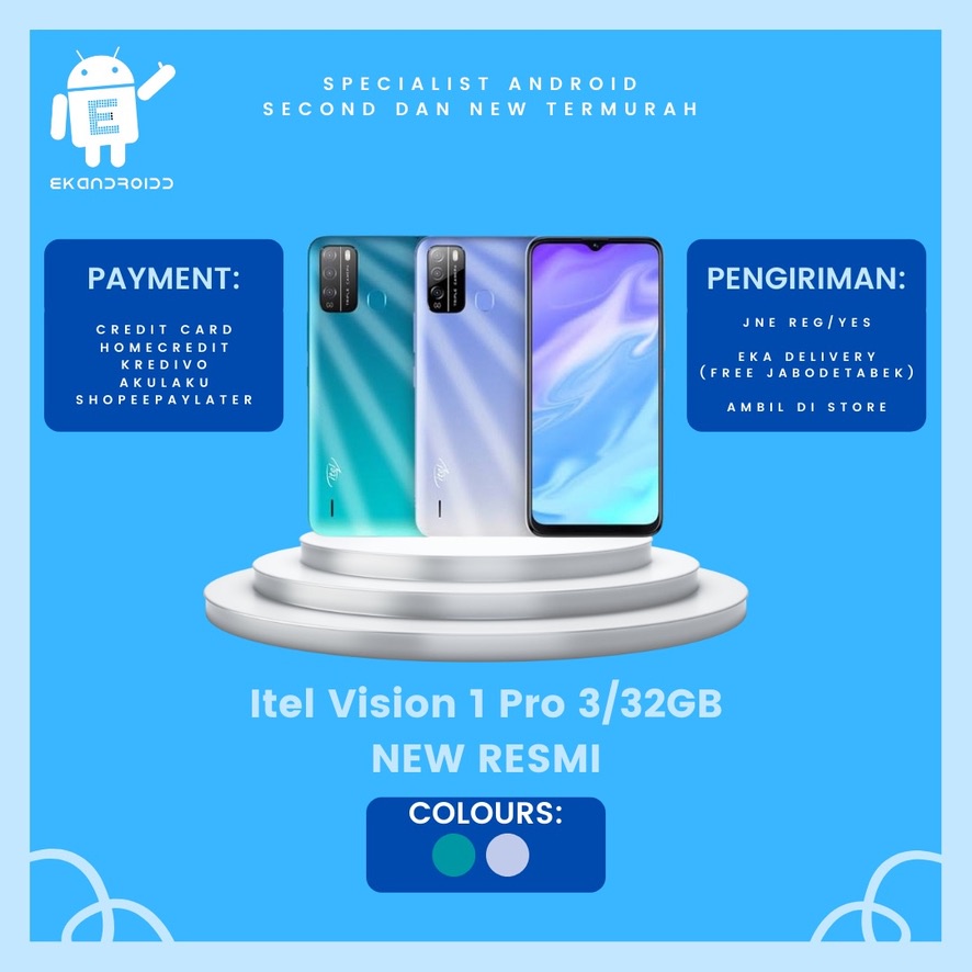 ITEL VISION 1 PRO 3/32GB NEW RESMI