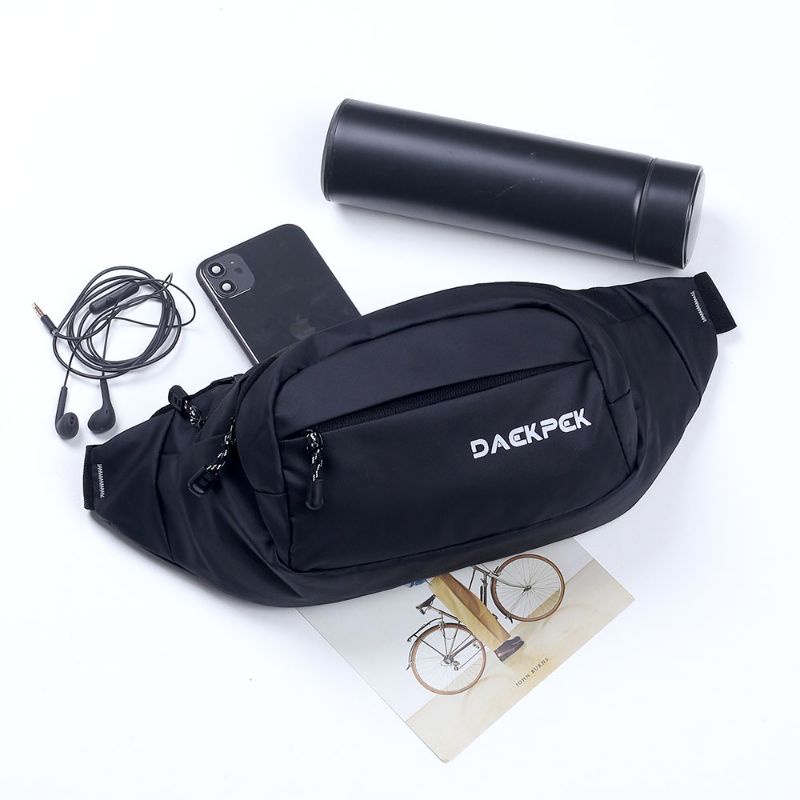 Tas Selempang Pria Terbaru Waistbag Pinggang Bahu Slingbag Tahan Anti Air Bahan Bimo Waterproof