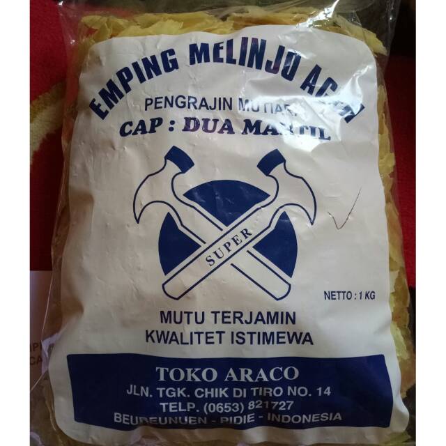 

Emping Melinjo Aceh Araco Super 1 Kg