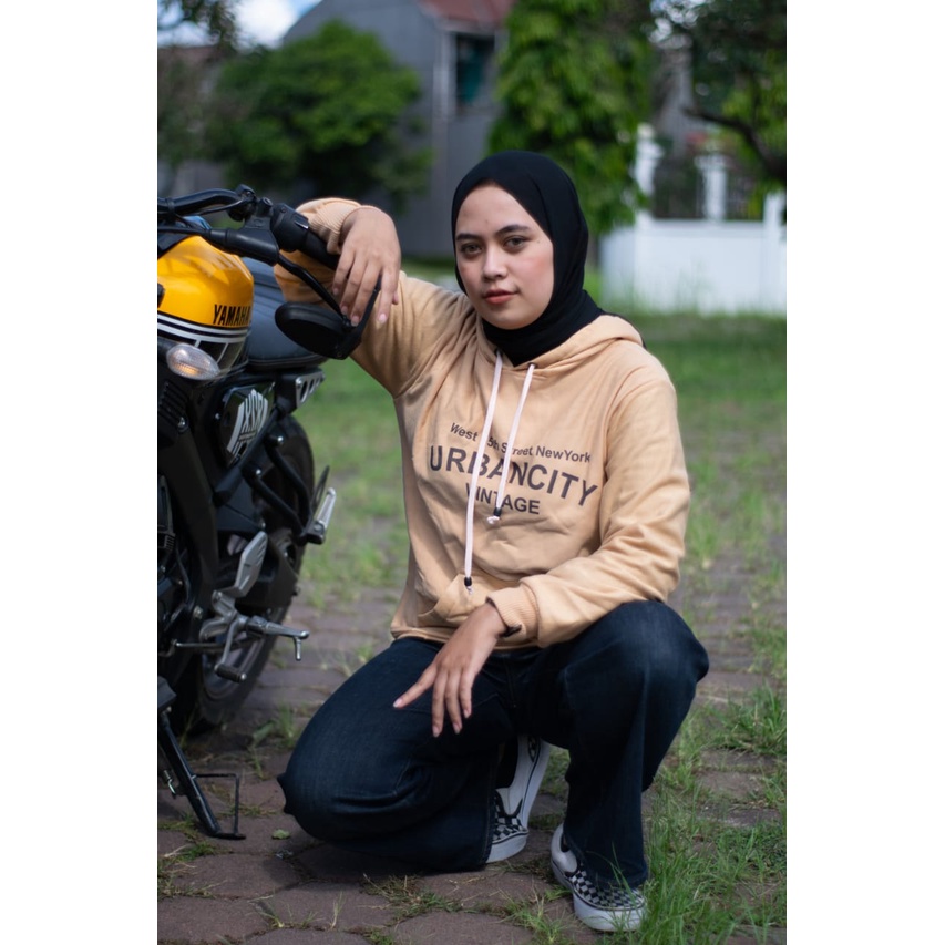 URBANCITY VINTAGE HOODIE COKSU - ATASAN UNISEX TEBAL PREMIUM