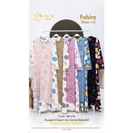 fahira dress by ataya hijab