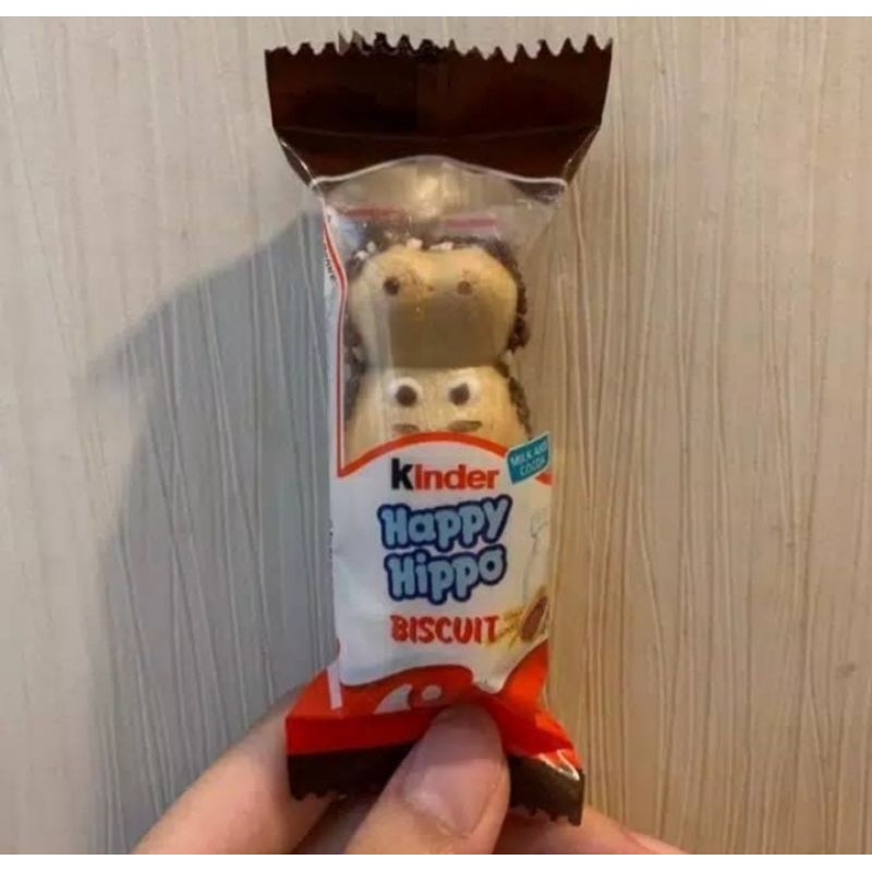 

KINDER HAPPY HIPPO BISCUIT COCOA / HAZELNUT SATUAN