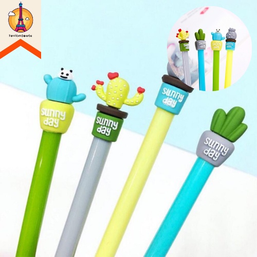 

Pulpen Gel Karakter Kaktus Sunny Day Pena Pen Lucu Import Fancy Stuff Best Gift Stationery For School Alat Tulis Kantor Sekolah Ready Grosir Kado Ulang Tahun READY COD