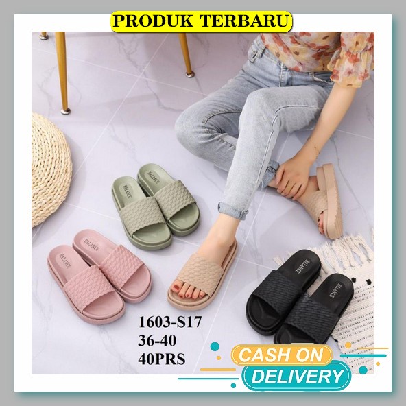 Sandal Wanita Korea Style Sandal Karet Jelly Flat Korea Sandal Wanita Import Korea Sandal Terbaru Wa