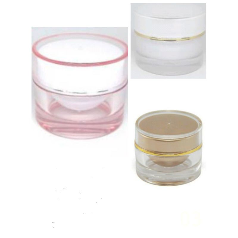 Pot Jar Pot Cream Bottle Acrylic  / Wadah Kosmetik 10gr