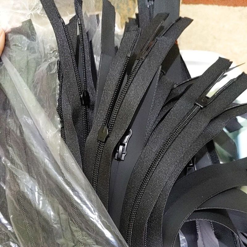 

Daun Zipper waterproff potongan 65/70/75/80