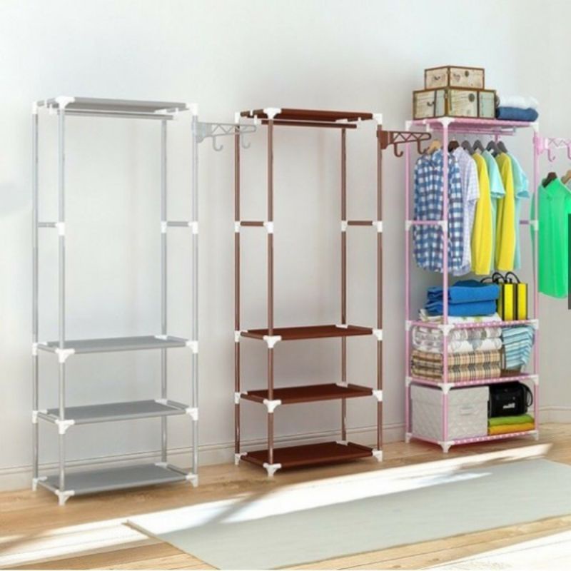 SQUARE CLOTH RACK / Rak Gantungan Baju